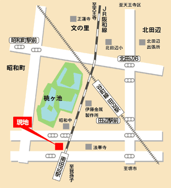 桃ヶ池地図